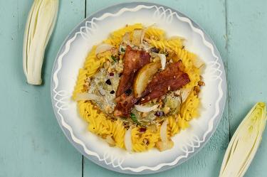 Glutenvrije fusilli met peer
