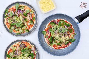 Piadina panpizza met broccoli