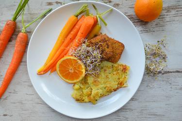 Lupineburgers met rösti