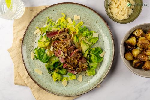 Biefstuk tagliata met Parmezaan