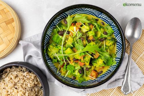 Lentecurry met raapstelen