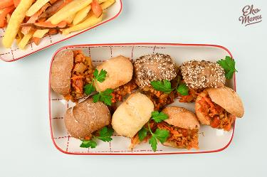 Linzen Sloppy Joe met groentefriet