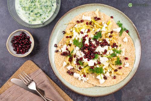 Griekse wraps met feta