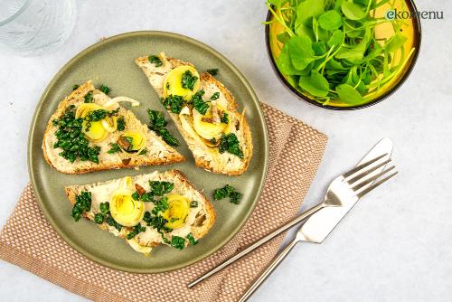 Boterham met vegan paté