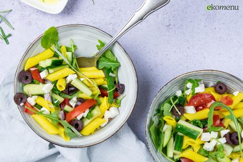 Pastasalade met olijven