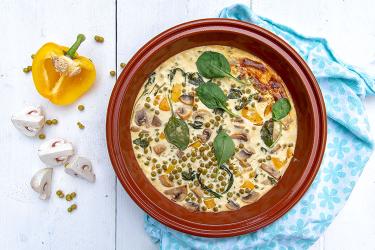 Frittata met champignons