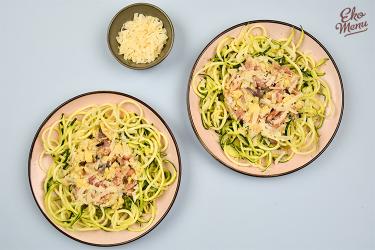 Keto Courgetti Carbonara 