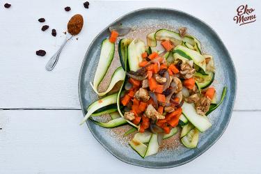Marokkaanse groentestoof met kip