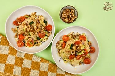 Keto pasta carbonara met konjac spaghetti