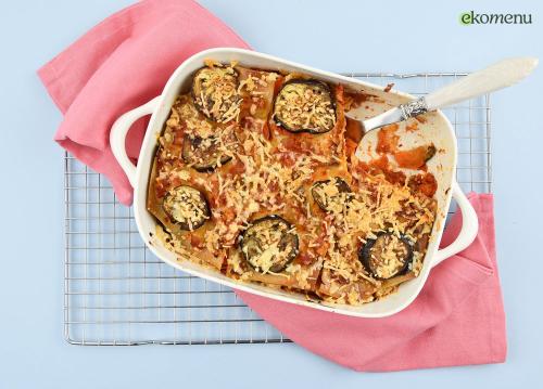 Lasagne met aubergine