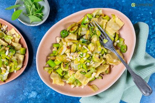 Verse truffel ravioli met salieboter