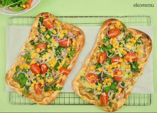 Mexicaanse flammkuchen