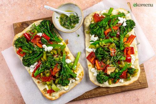 Flammkuchen met bimi