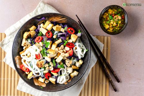 Aziatische crispy koolsalade (warm of koud)