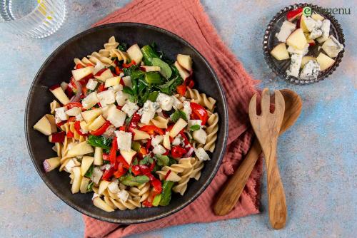 Snelle pasta met Korenbloem blauwe kaas