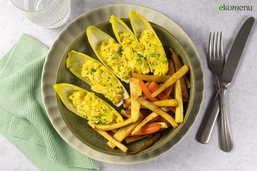 Keto Witlofschuitjes met eivulling