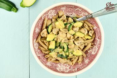 Penne met vegan kruiden roomkaas