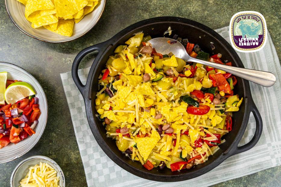 Mexicaanse ovenschotel